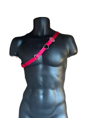 CUPID Belt, Cherry/Silver, Fully extendable, Cherry