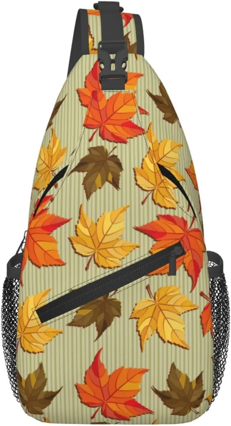 daisy Flowers Chest Bags Crossbody Sling Bag Shoulder Bag Travel Hiking Daypack For Men Women