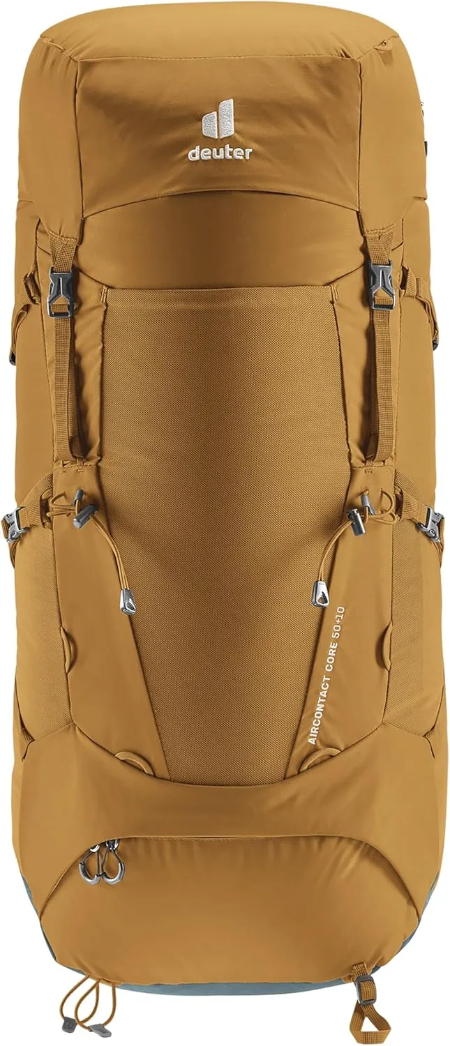 Deuter Aircontact Core 50 10L Hiking Backpack - Almond-Teal
