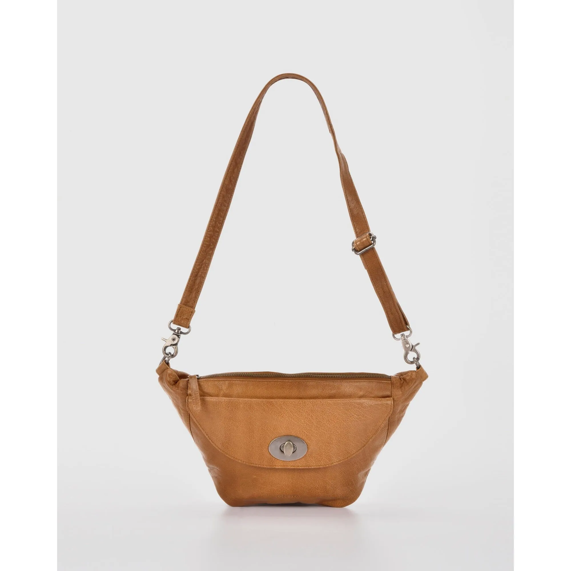 Dickson Leather Crossbody Bag With Turnlock
