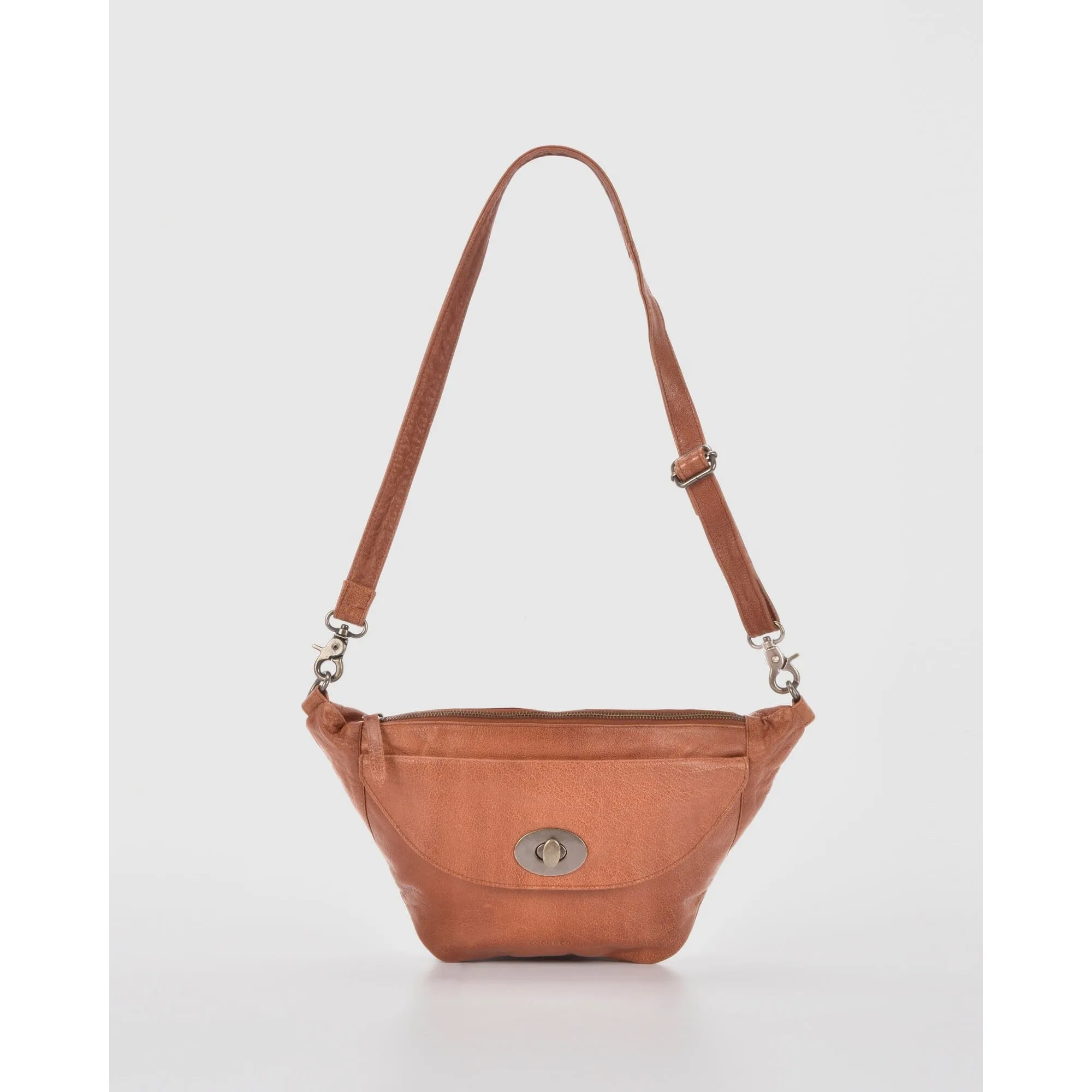Dickson Leather Crossbody Bag With Turnlock