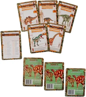 Dinosaur Trading Cards - Series 11 Multi Pack for Boys, Girls, and Adults Bundle The Beasts and Beauties (Three 5 Packs)