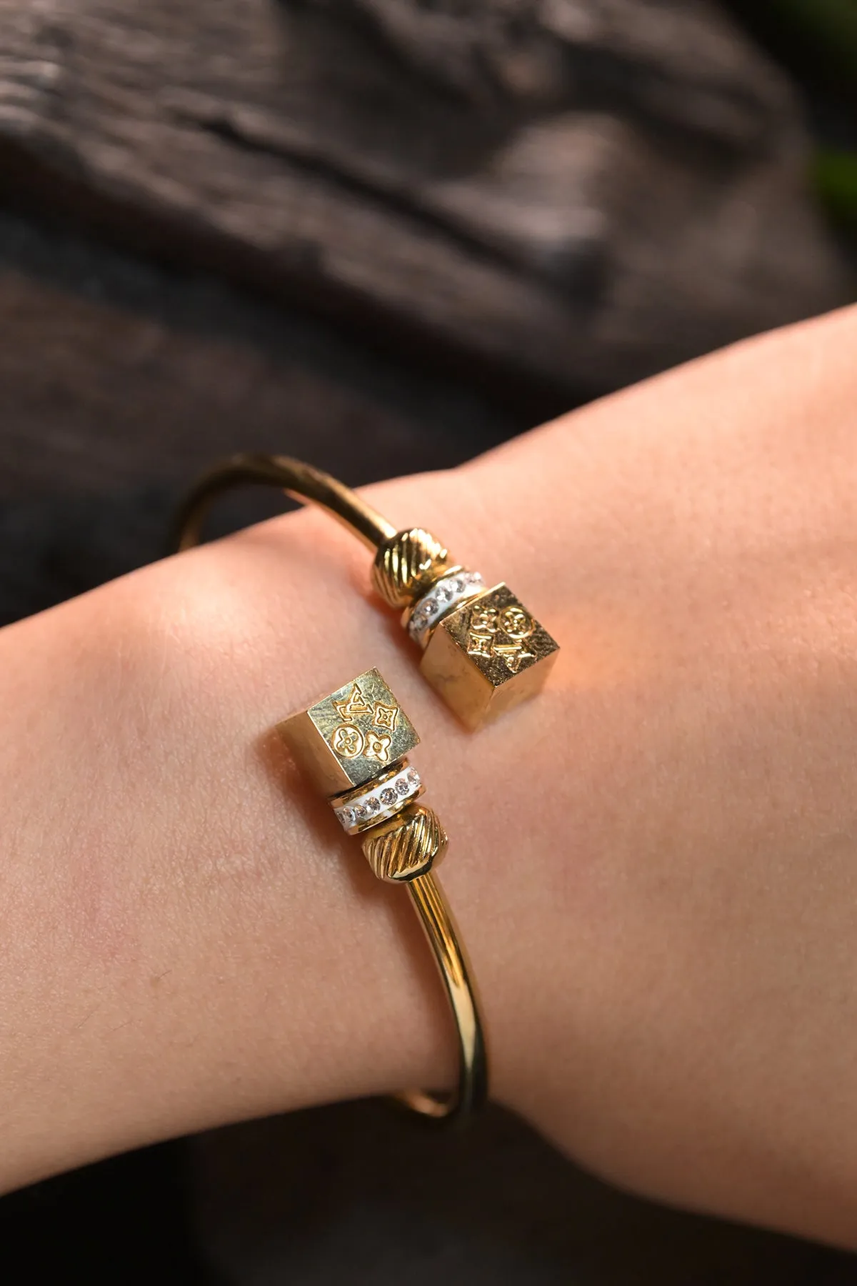 Eclipse Coil Bracelet