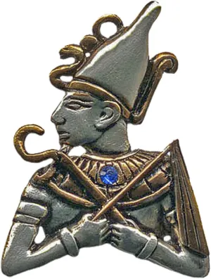 Enchanted Jewelry Jewels of Atum Ra Osiris Pendant Amulet Talisman for Good Judgement