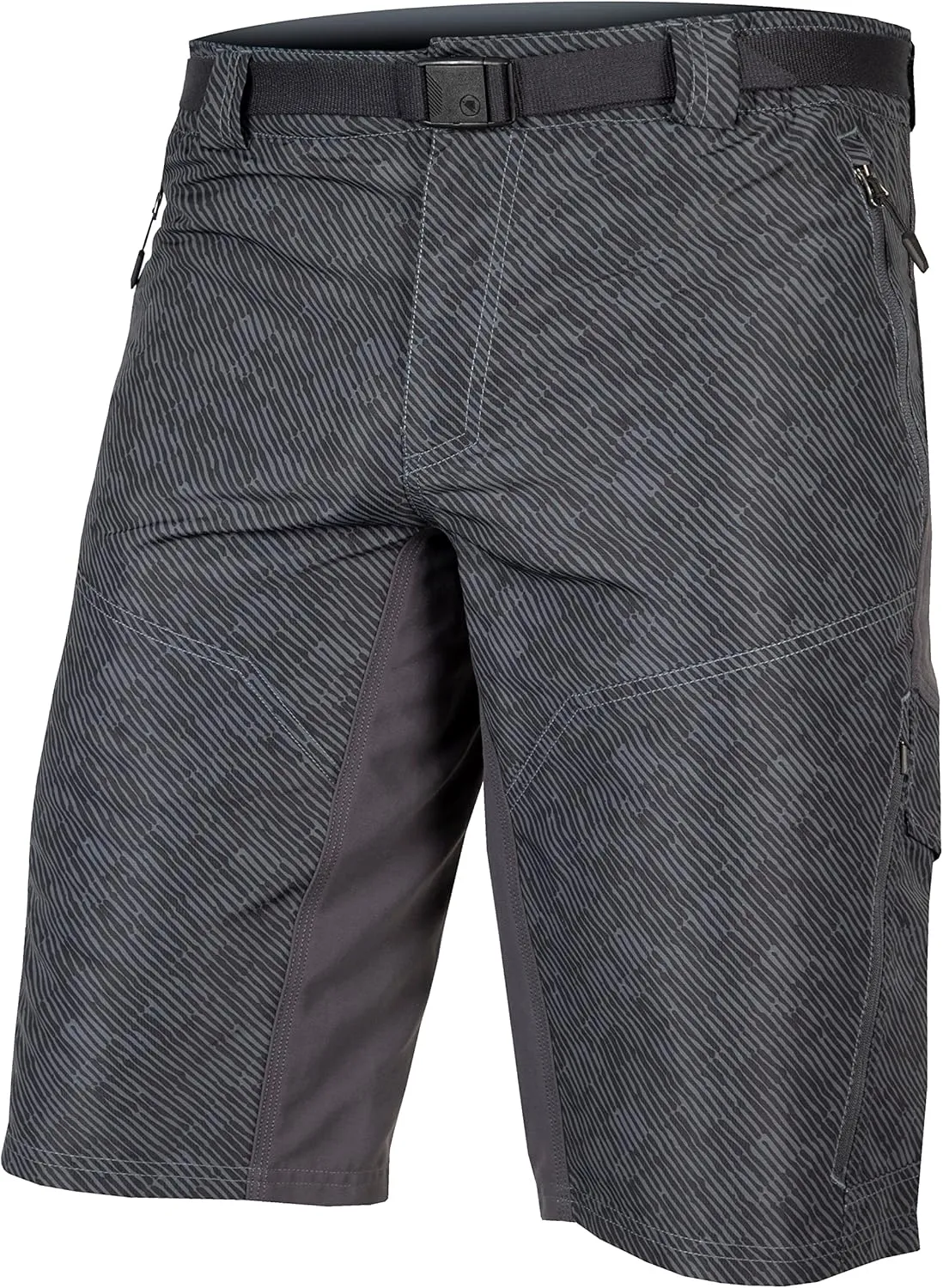 Endura Mens Hummvee Mountain Bike Baggy Cycling Short with Liner Black Camo 2022, Small