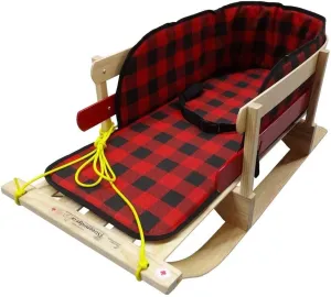ERA Streamridge Traditional XL Sleigh, Belted Plaid Pad