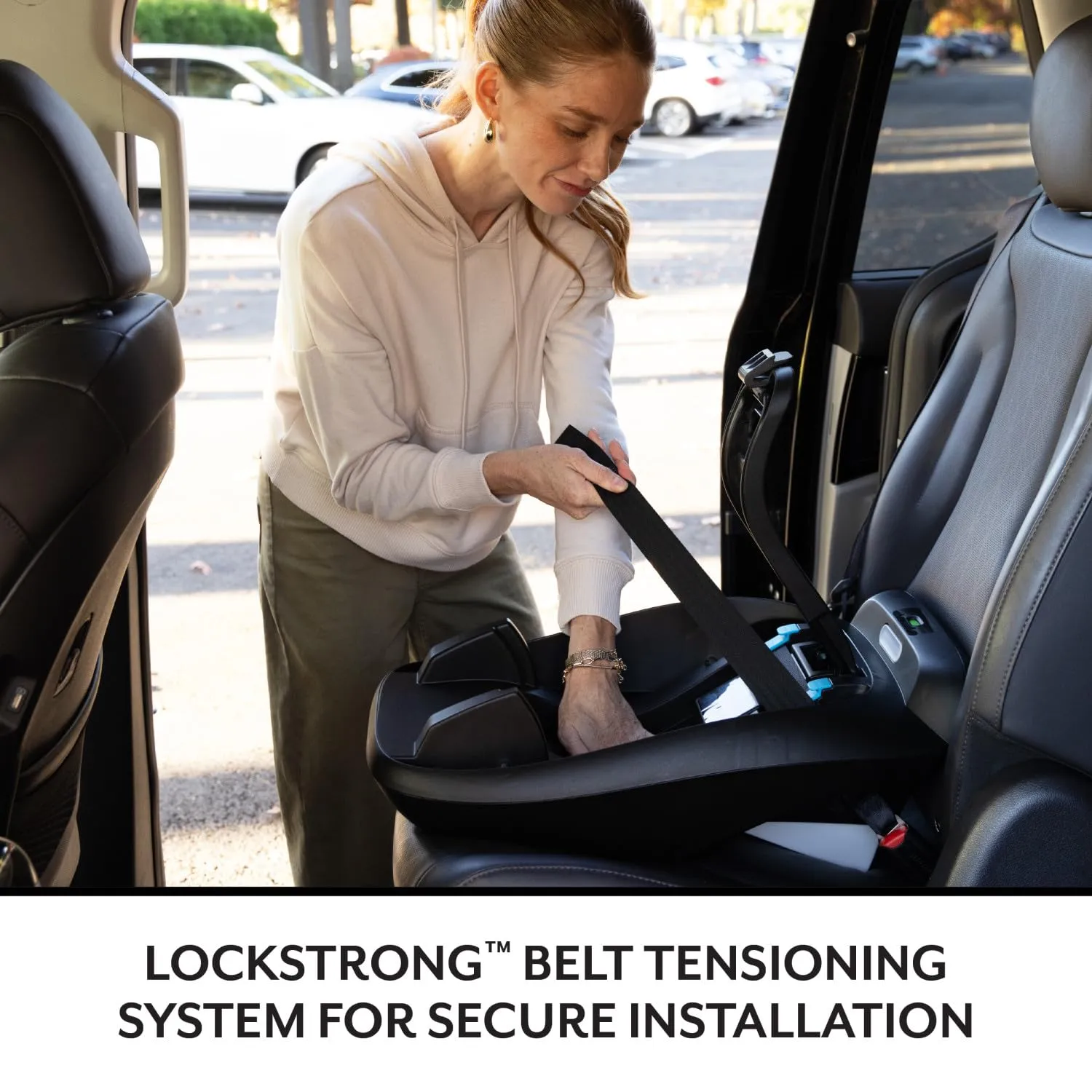 Evenflo LiteMax NXT Infant Car Seat with SensorySoothe (Jasper Black)