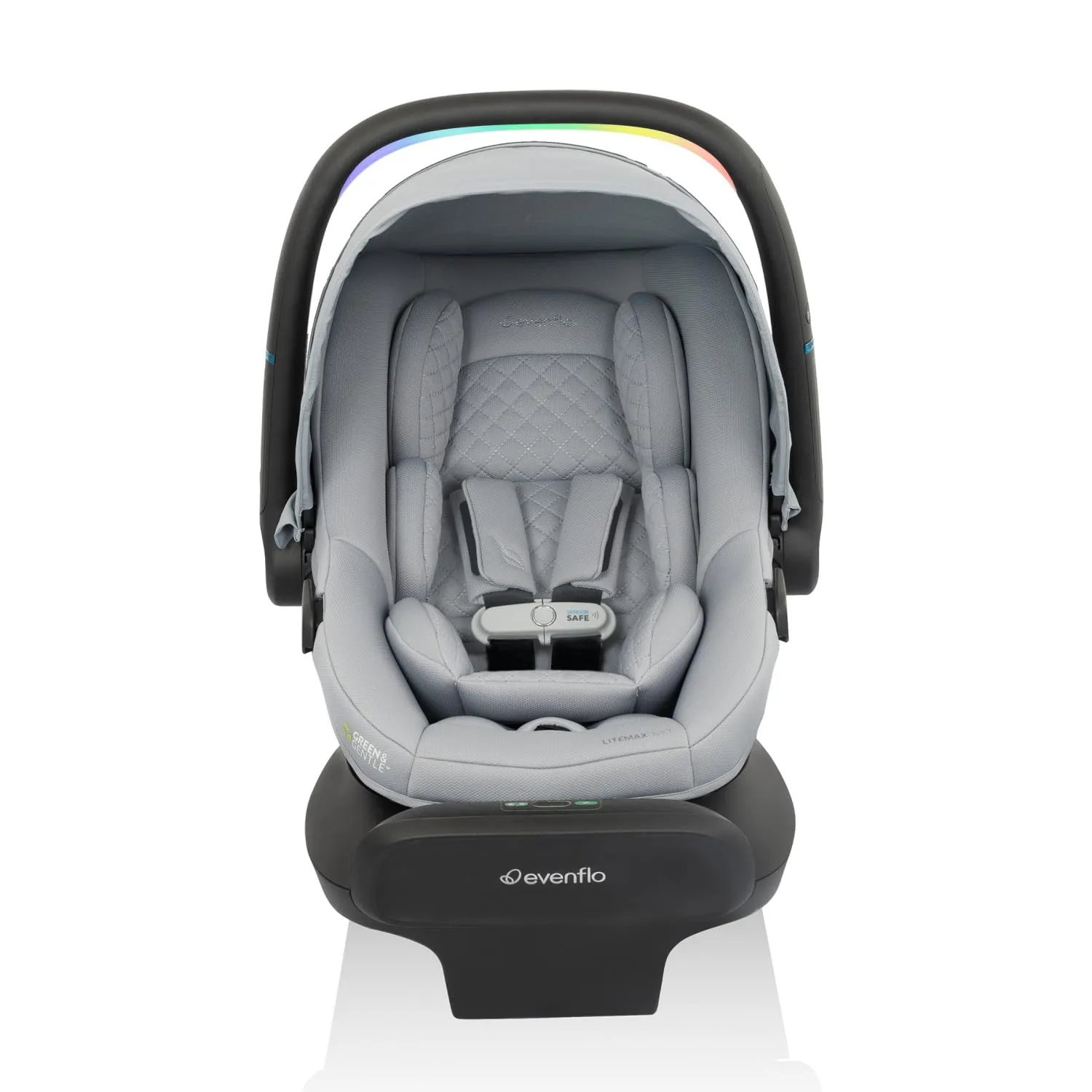 Evenflo LiteMax NXT Infant Car Seat with SensorySoothe (Quartz)