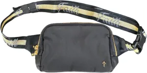 Faith Everywhere Belt Bag Medium and Large Crossbody bag for Women and Men (Large)