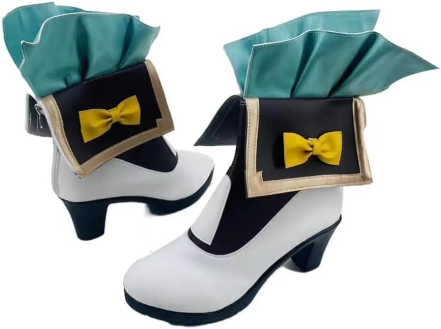 Firefly Cosplay Shoes for Game Honkai: Star Rail Anime High Heels for Conventions & Halloween Women Men Size