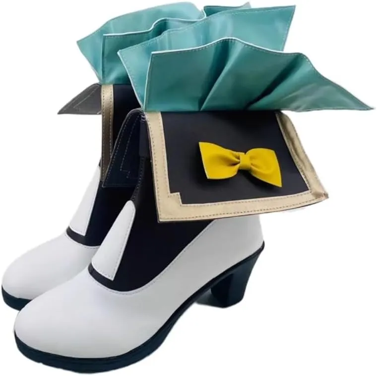 Firefly Cosplay Shoes for Game Honkai: Star Rail Anime High Heels for Conventions & Halloween Women Men Size
