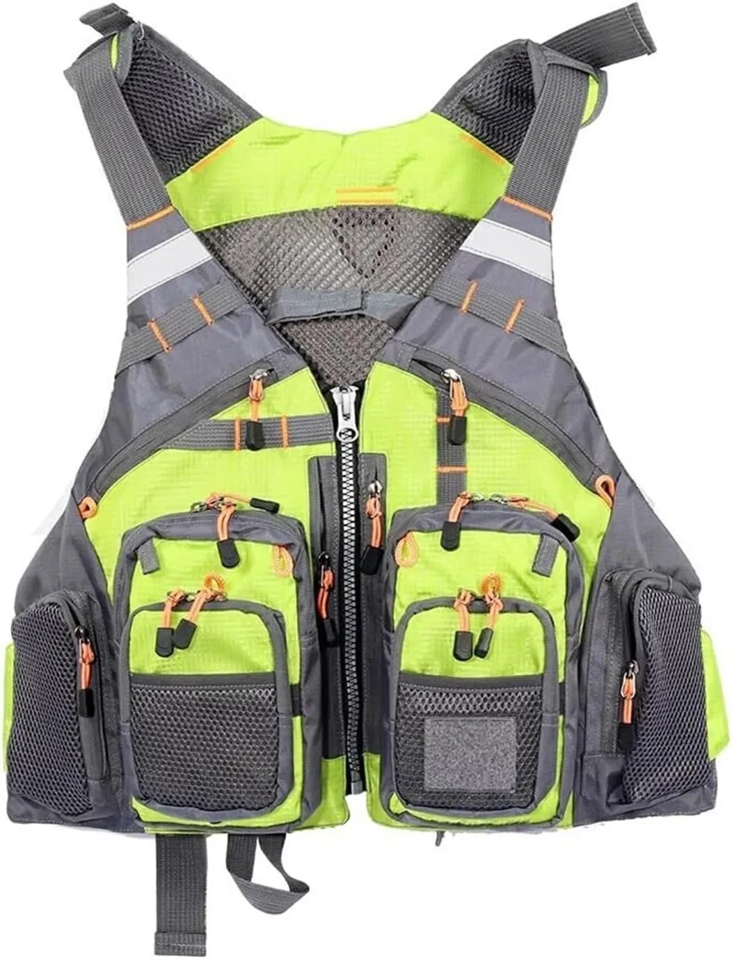 Fishing Safety Life Jacket with Multi-Pockets and Zipped, Safety Vest for Your Swimming Travel