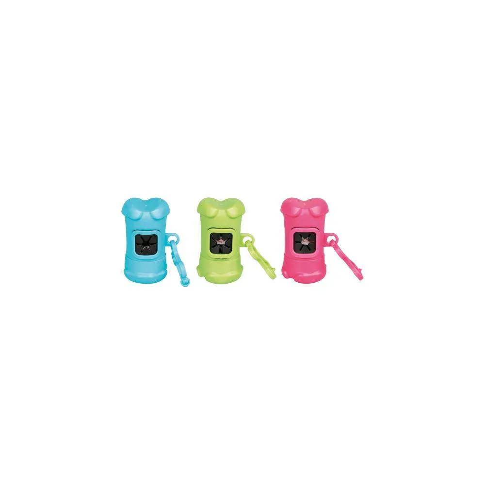 Flamingo Poo Bag Holder Barrel Assortment   1 Roll