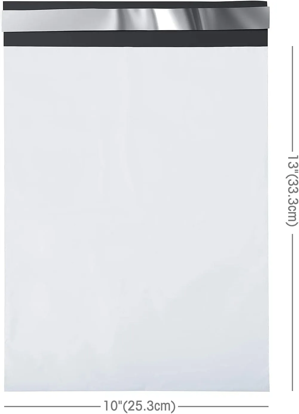 Fuxury 10x13 200 Pcs White Poly Mailers Shipping Envelopes, Self-Sealing Envelopes, Boutique Custom Bags, Enhanced Durability Multipurpose Envelopes, Keep Items Safe & Protected