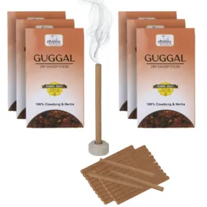 Gaumayam herbal cow dung dhoop sticks ( 60 Sticks )
