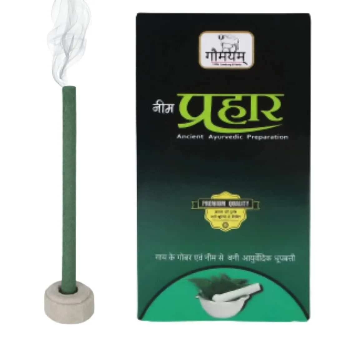 Gaumayam Prahaar Neem Dhoop Sticks ( 240 Mosquito Repellent Sticks )
