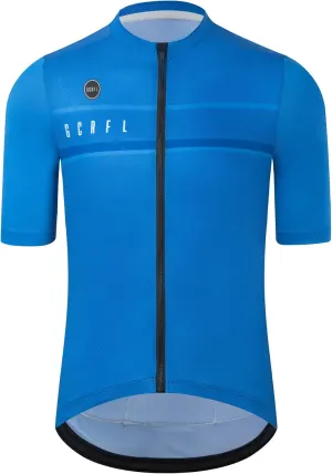 GCRFL Cycling Jersey Men Shorts Sleeves Road Bike Jersey Bicycle Tops Shirt, Zipper Pocket UPF 50  Lightweight PRO Race Fit