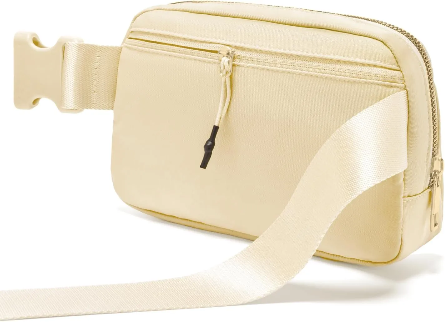 Gitus Birthday Gifts for 8 9 10 11 12 13 Year Old Girls Personalized Fanny Pack Crossbody Bags with Initial Letter Patch Belt Bag for Teen Girls Cute Trendy Stuff Travel Essentials (Beige-L)