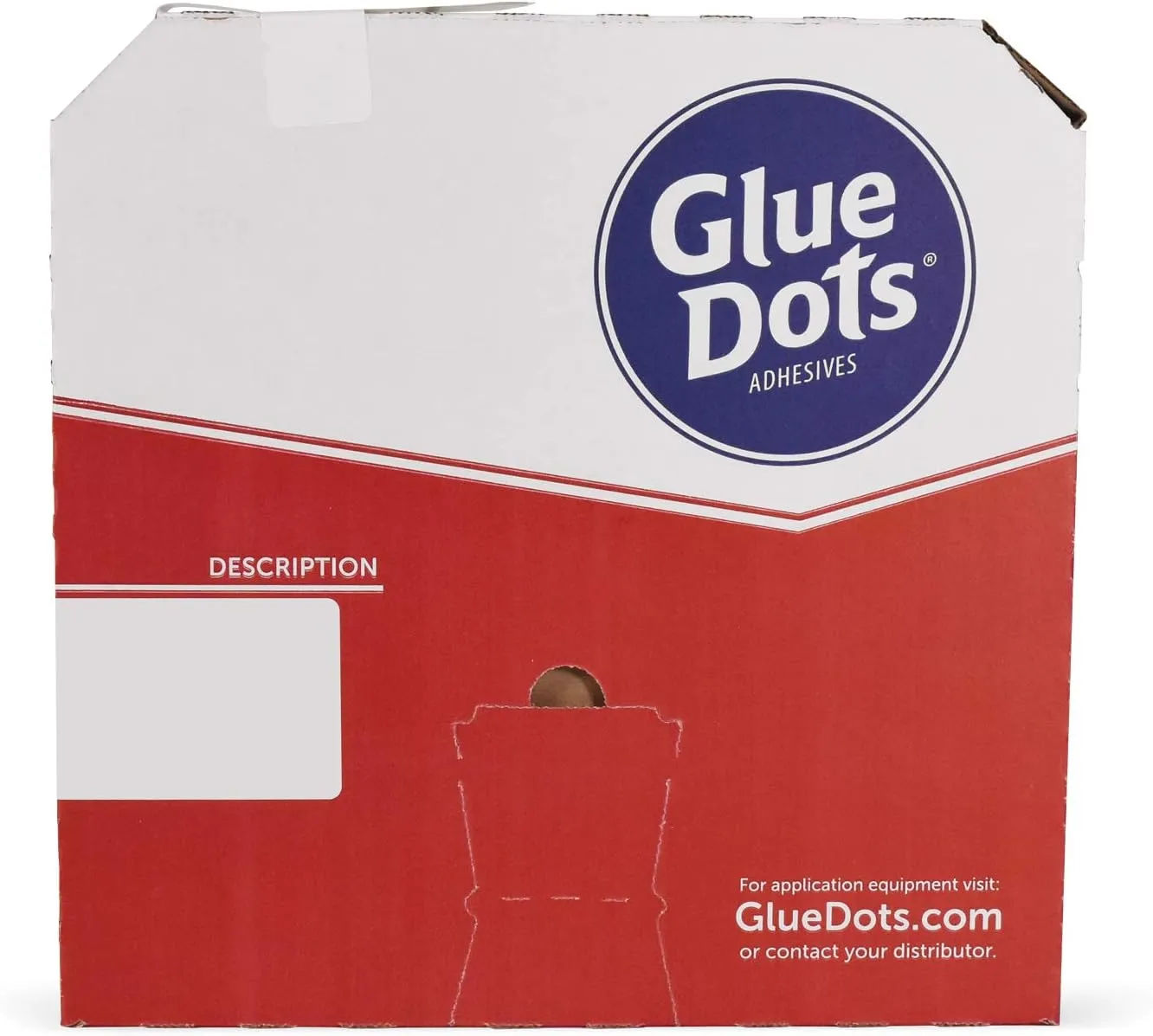 Glue Dots Pro Dispenser Box Applicator with 4000 (1/2") Low-Profile Super-High Tack Double-Sided Adhesive Dots