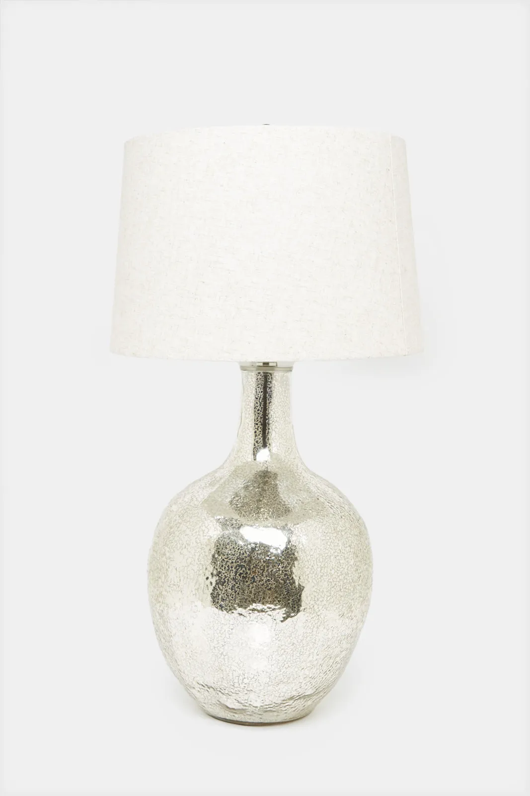 Gold Mercury Glass Base Table Lamp