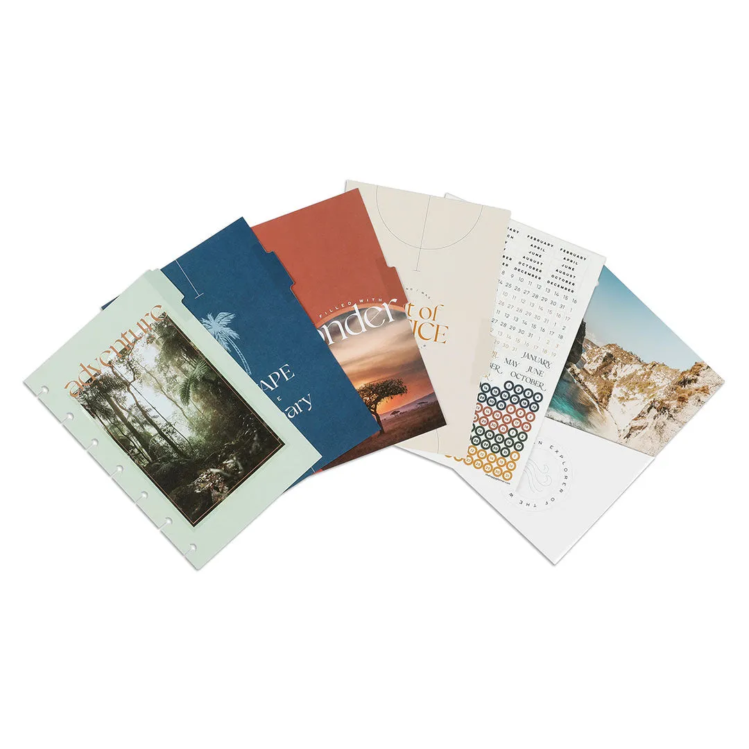 Happy Planner Mini Getaway Vertical Extension Pack - Undated