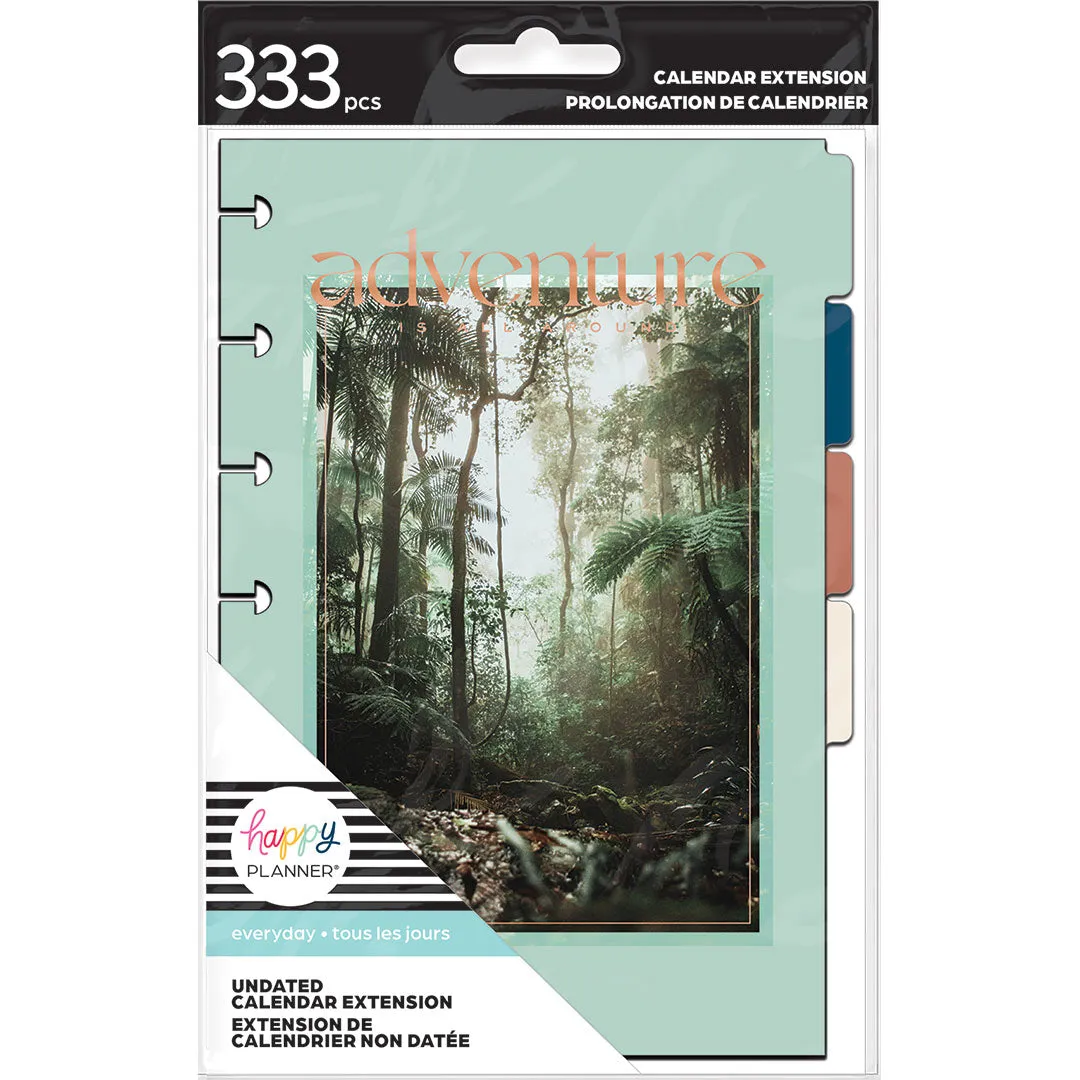 Happy Planner Mini Getaway Vertical Extension Pack - Undated