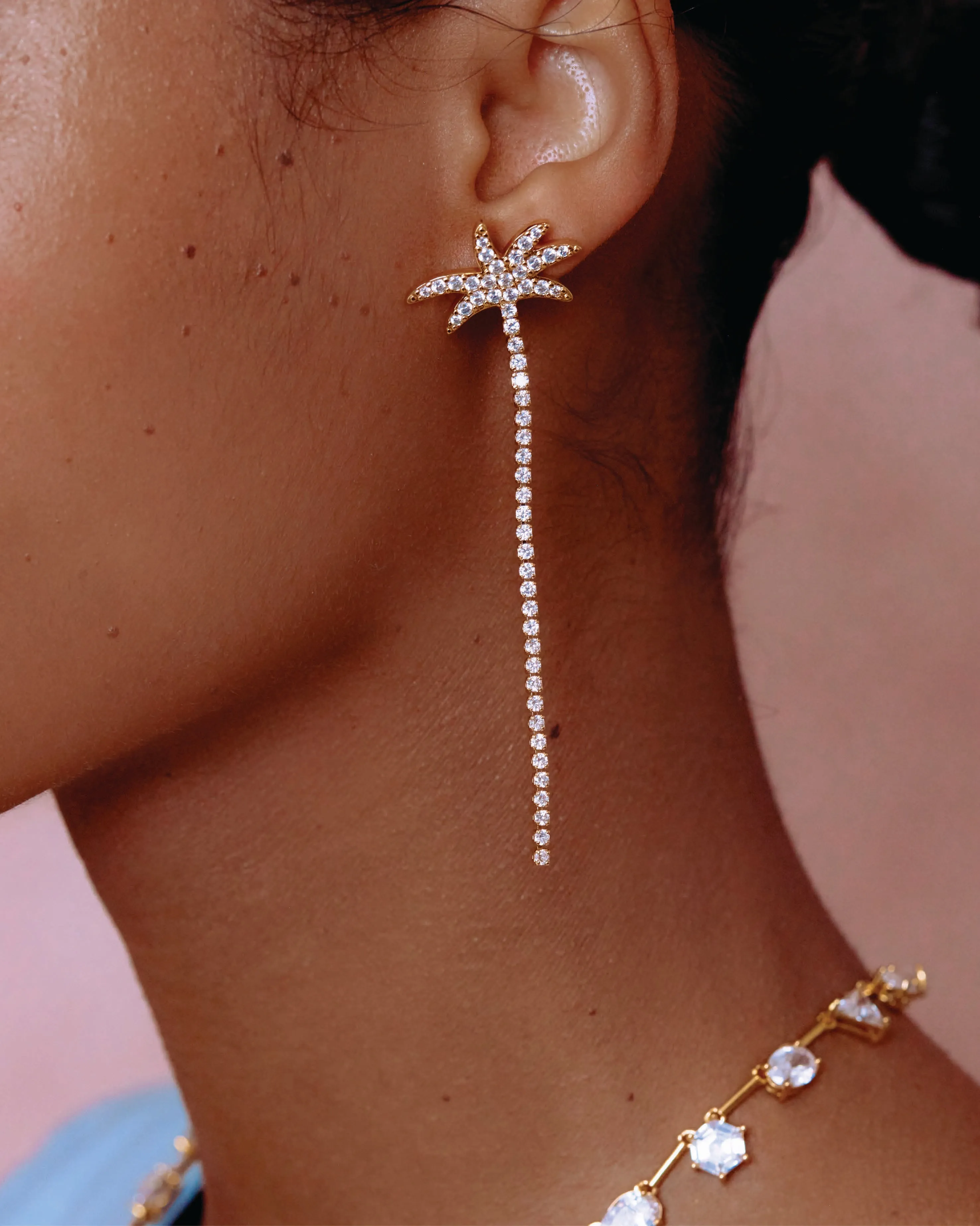 HEAT WAVES FRINGE EARRINGS