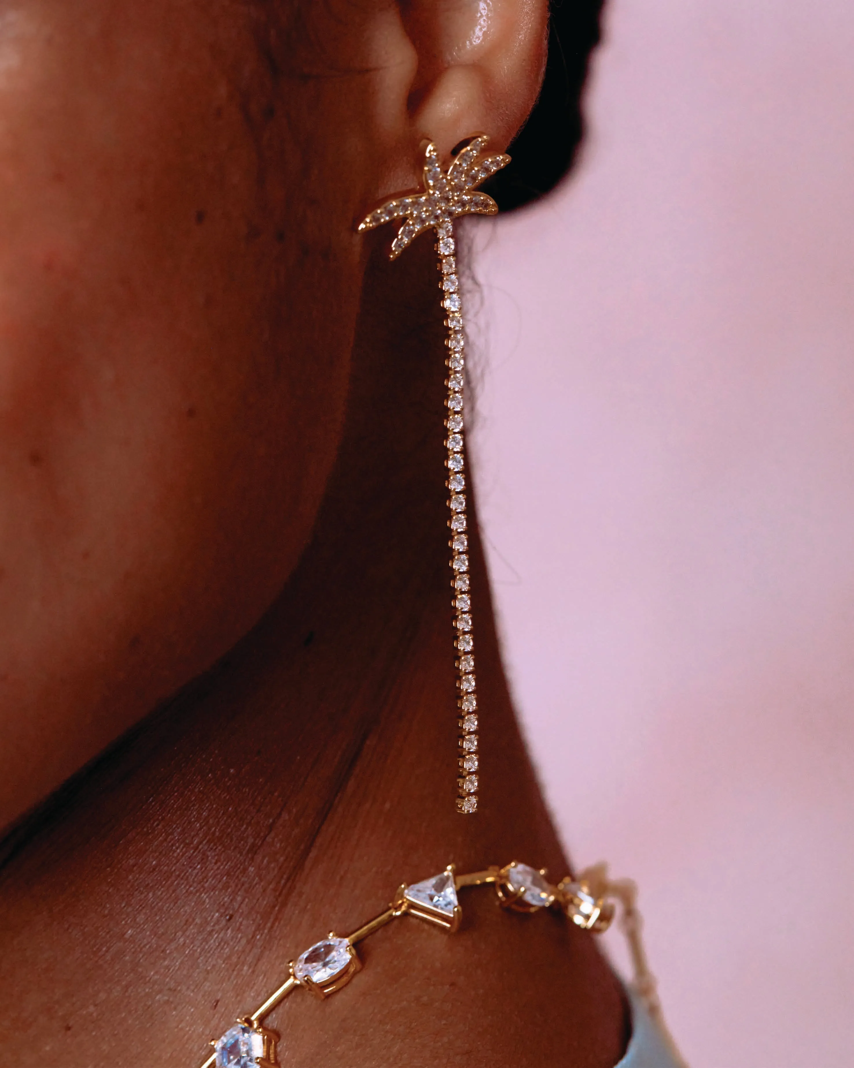 HEAT WAVES FRINGE EARRINGS