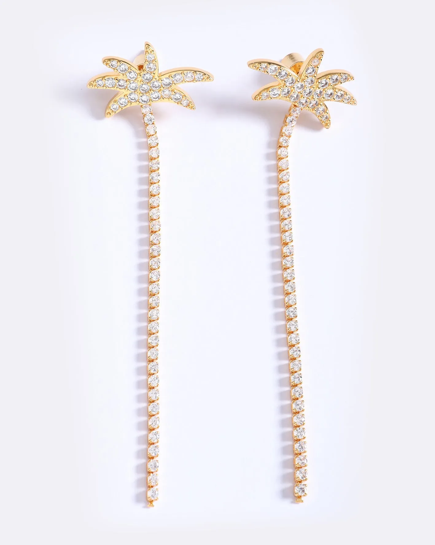HEAT WAVES FRINGE EARRINGS