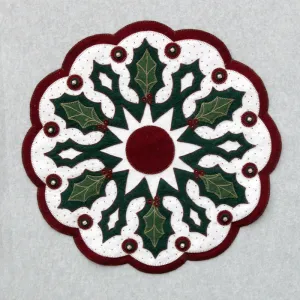Holly All Around Table Topper Pattern DBM-015w  - Wholesale Product