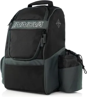 INNOVA Disc Golf 2019 Adventure Pack Backpack Disc Golf Bag - Black
