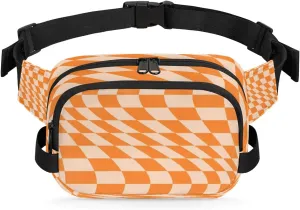 Interesting Abstraction Design Fanny Pack for Women Men Waist Packs Hip Bum Bag with Adjustable Belt Waterproof Crossbody Bags for Gym Running Travel