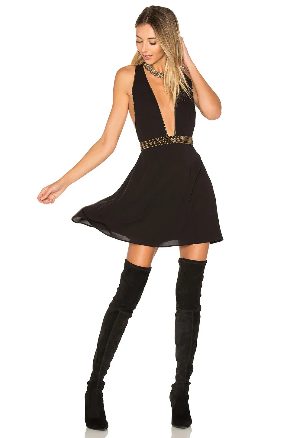 Iria Elegant Embellished Dress