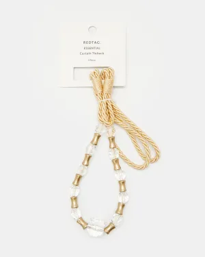 Ivory Embellished Tieback