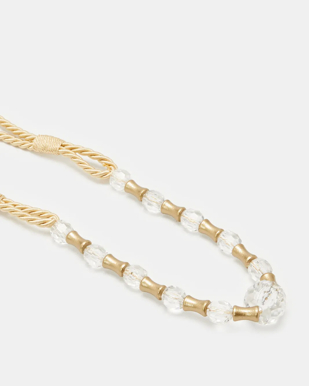 Ivory Embellished Tieback