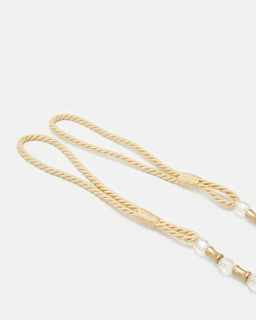Ivory Embellished Tieback