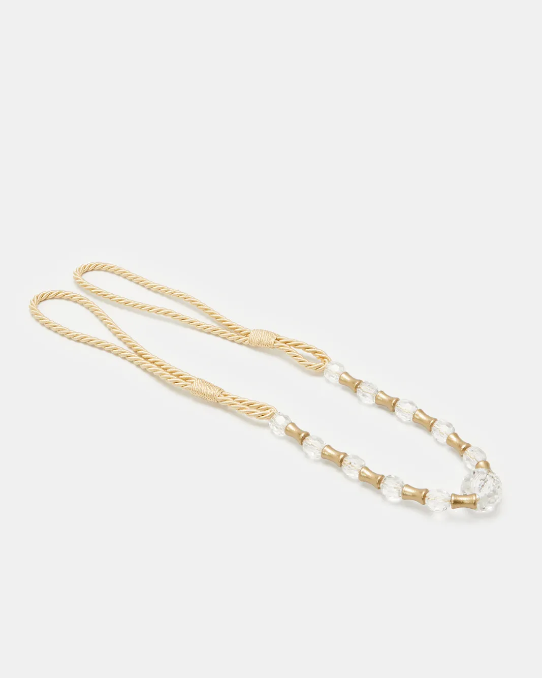 Ivory Embellished Tieback