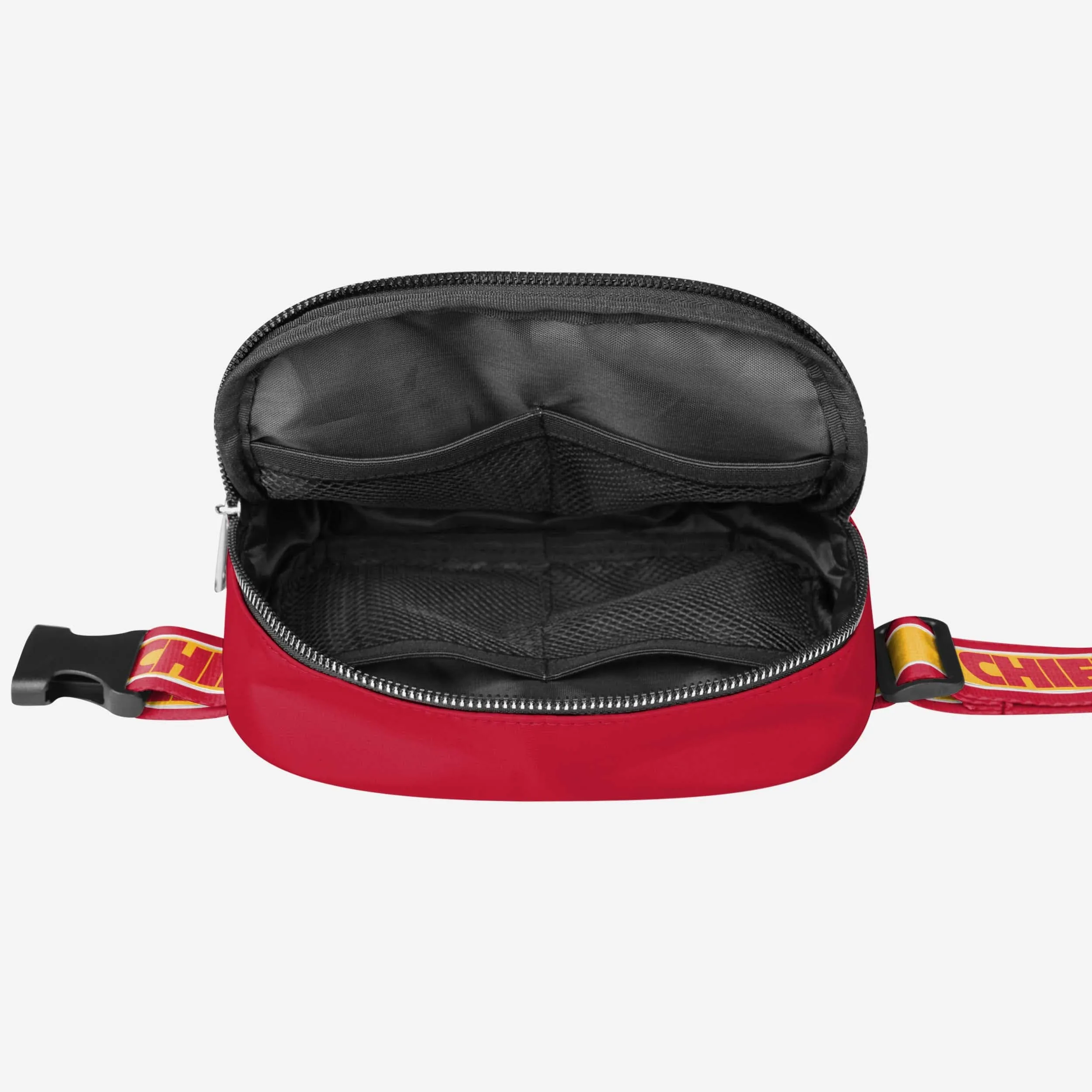 Kansas City Chiefs Super Bowl LVIII Champions Large Team Wordmark Belt Bag