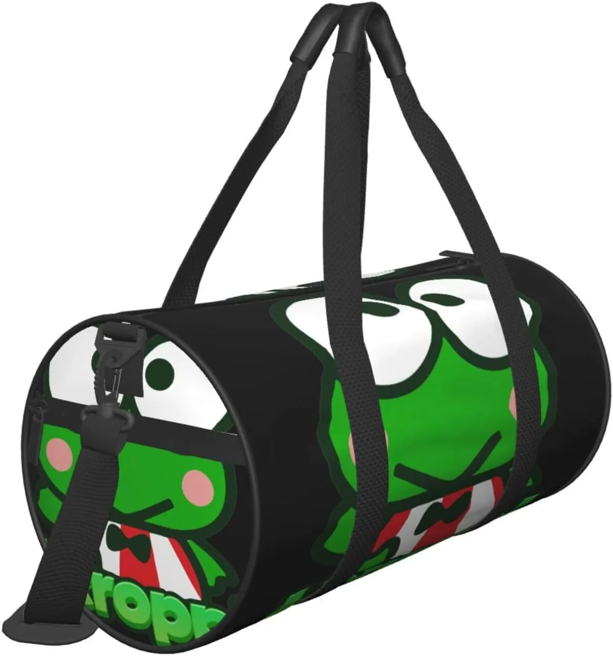 Ker-oppi Duffel Bag Large Capacity Portable Round Travel bag,Travel Sports Bag for Men and Women One Size