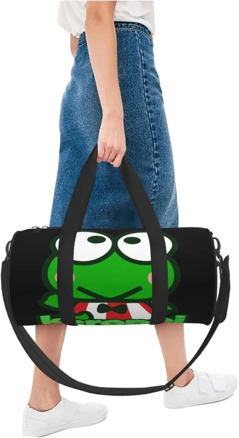 Ker-oppi Duffel Bag Large Capacity Portable Round Travel bag,Travel Sports Bag for Men and Women One Size