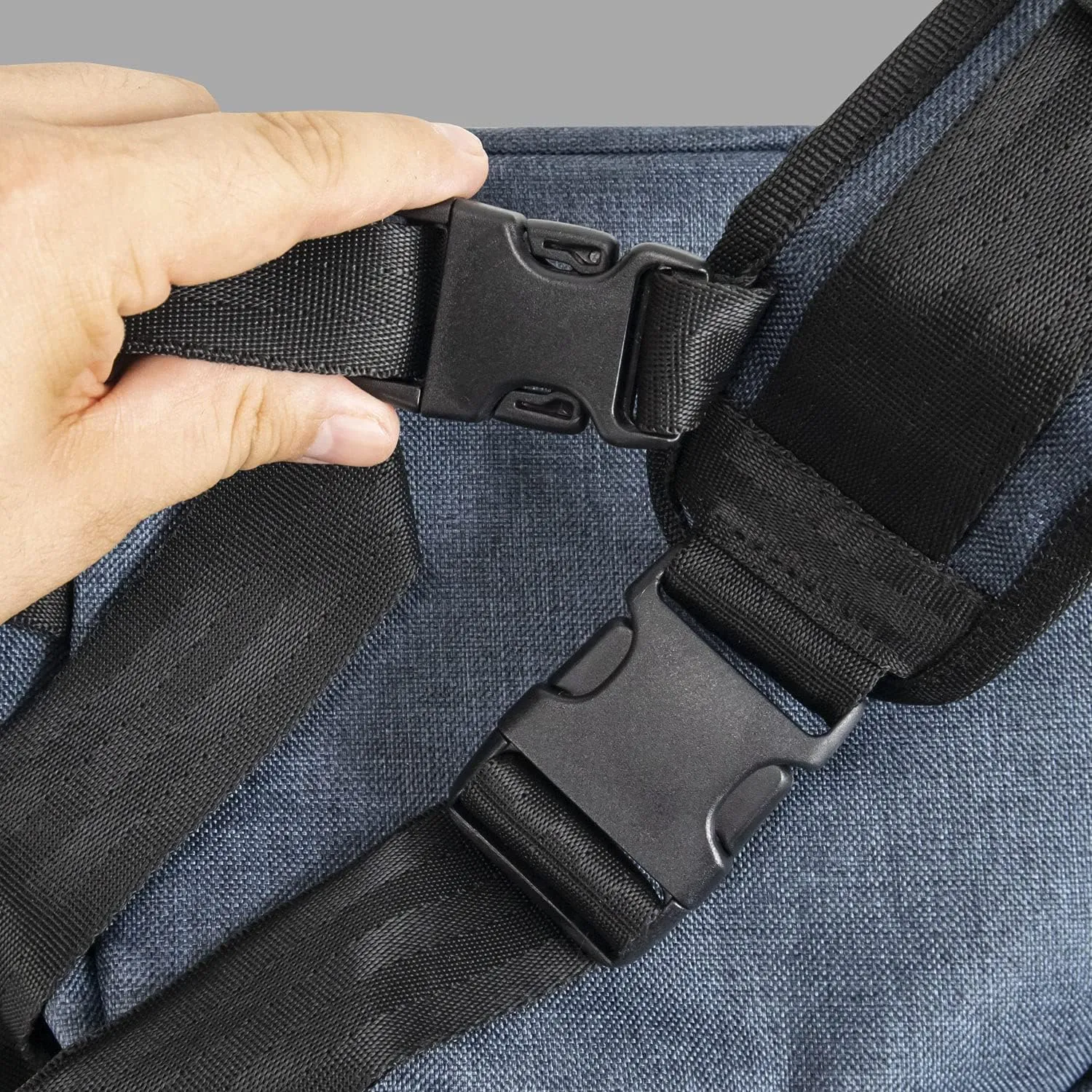 Kross Smell Proof Fanny Pack Hipster Bag w/Combo Lock (Gray)