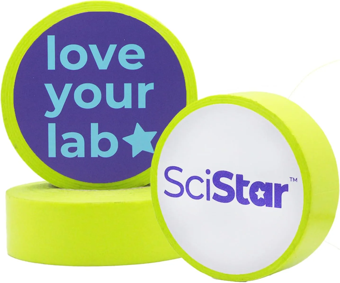 Laboratory Labeling Tape - 1200 inches Long x 1 inch Wide - Extreme Temperature Resistant - Water Resistant - Freezer, Autoclave, Lab Tape - 3 Pack, Green