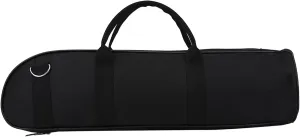 LADE Oxford Cloth Thicken Trumpet Bag with Shoulder Belt for Musicians (Black)