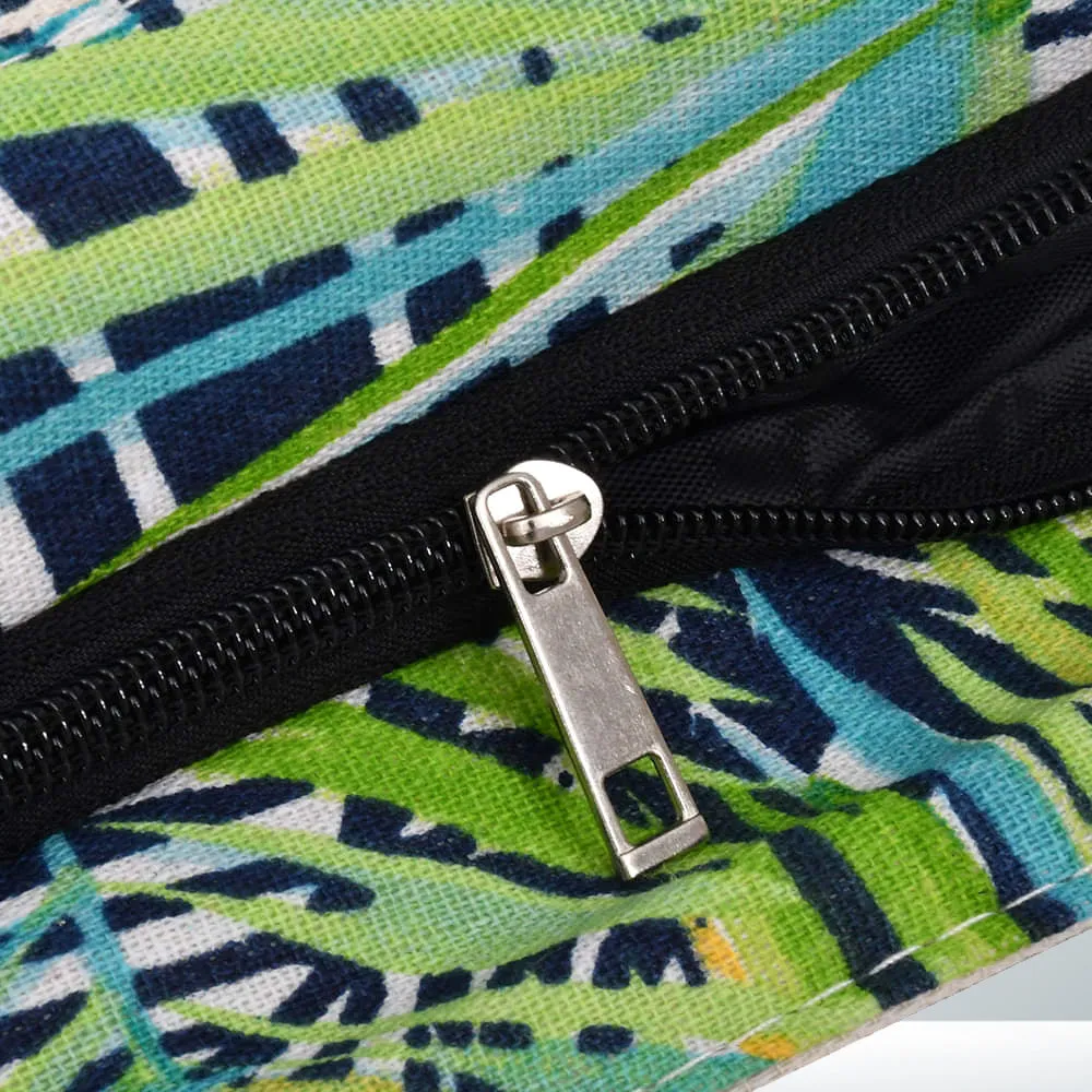 Ladies Tropical Grass Leaf Shoulder Bag