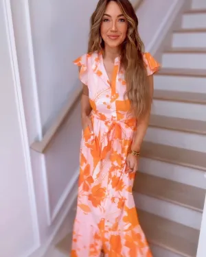 Last Forever Floral Maxi Dress