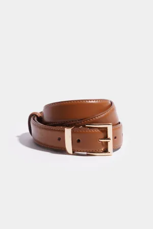 Leather Buckled Belt