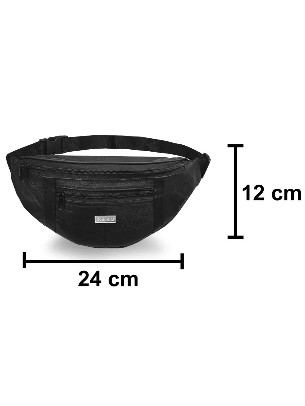 Leather Travel Bumbag - Holiday Money Belt, Festival Waist Pack - R140