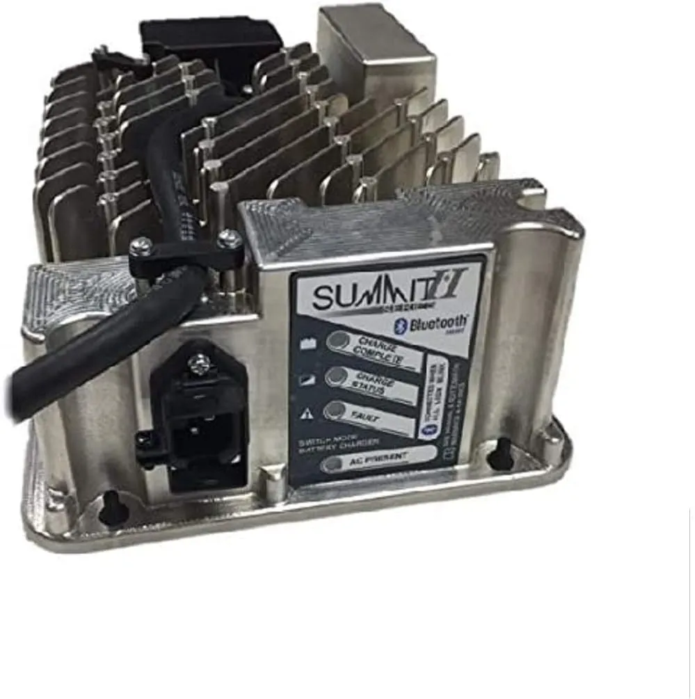 Lester Summit Series II Battery Charger 650W 36/48V with E-Z-GO RXV & TXT 48V 3-Pin Plug with 8.5 Ft. DC Cord