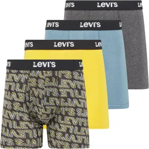 Levi's Mens Boxer Briefs Breathable Stretch Underwear 4 Pack