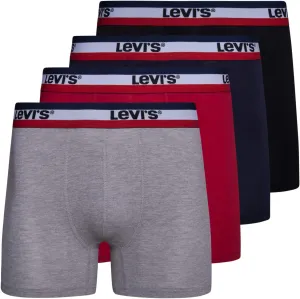 Levi's Mens Boxer Briefs Breathable Stretch Underwear 4 Pack